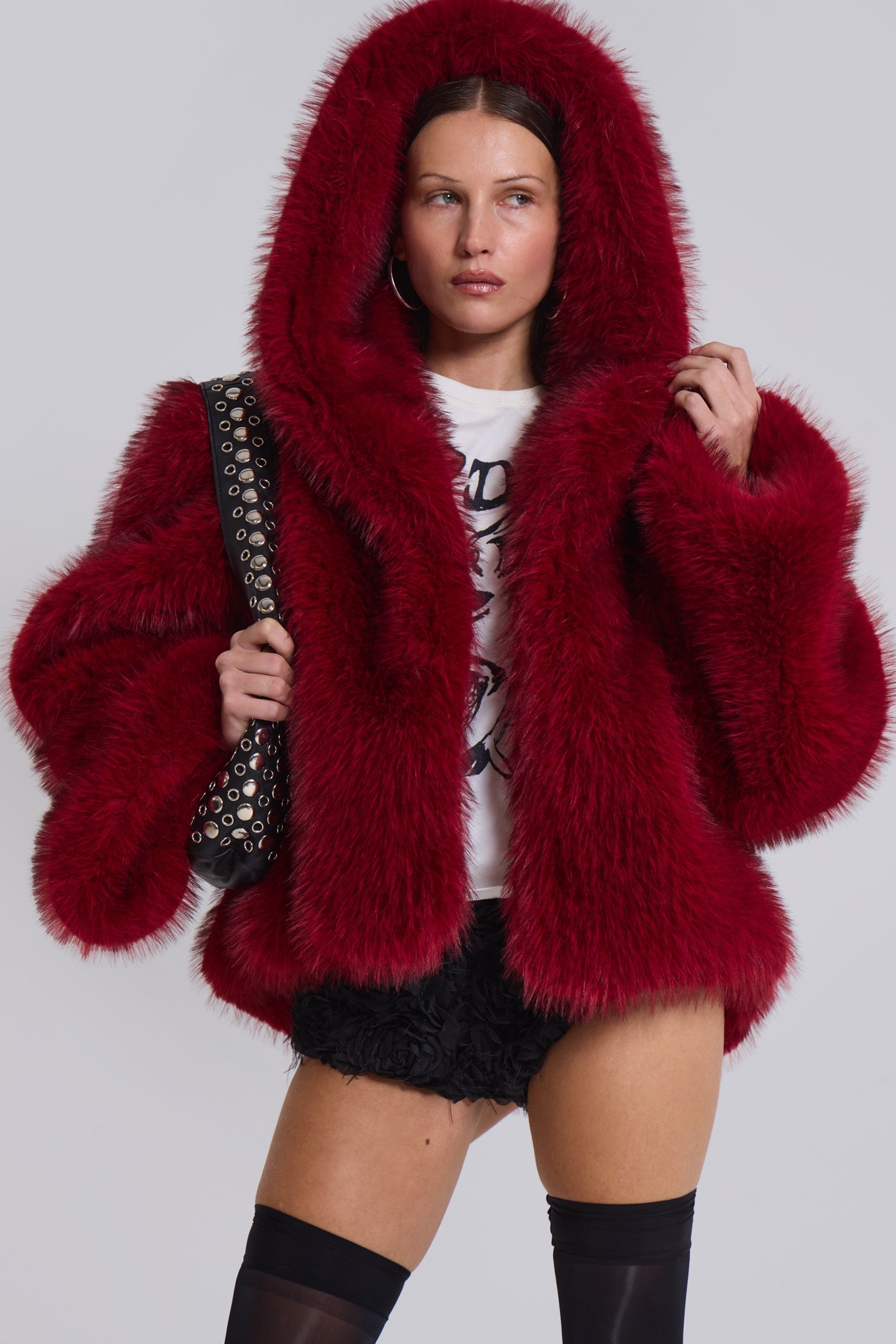 Marwa Oversized Faux Fur Coat