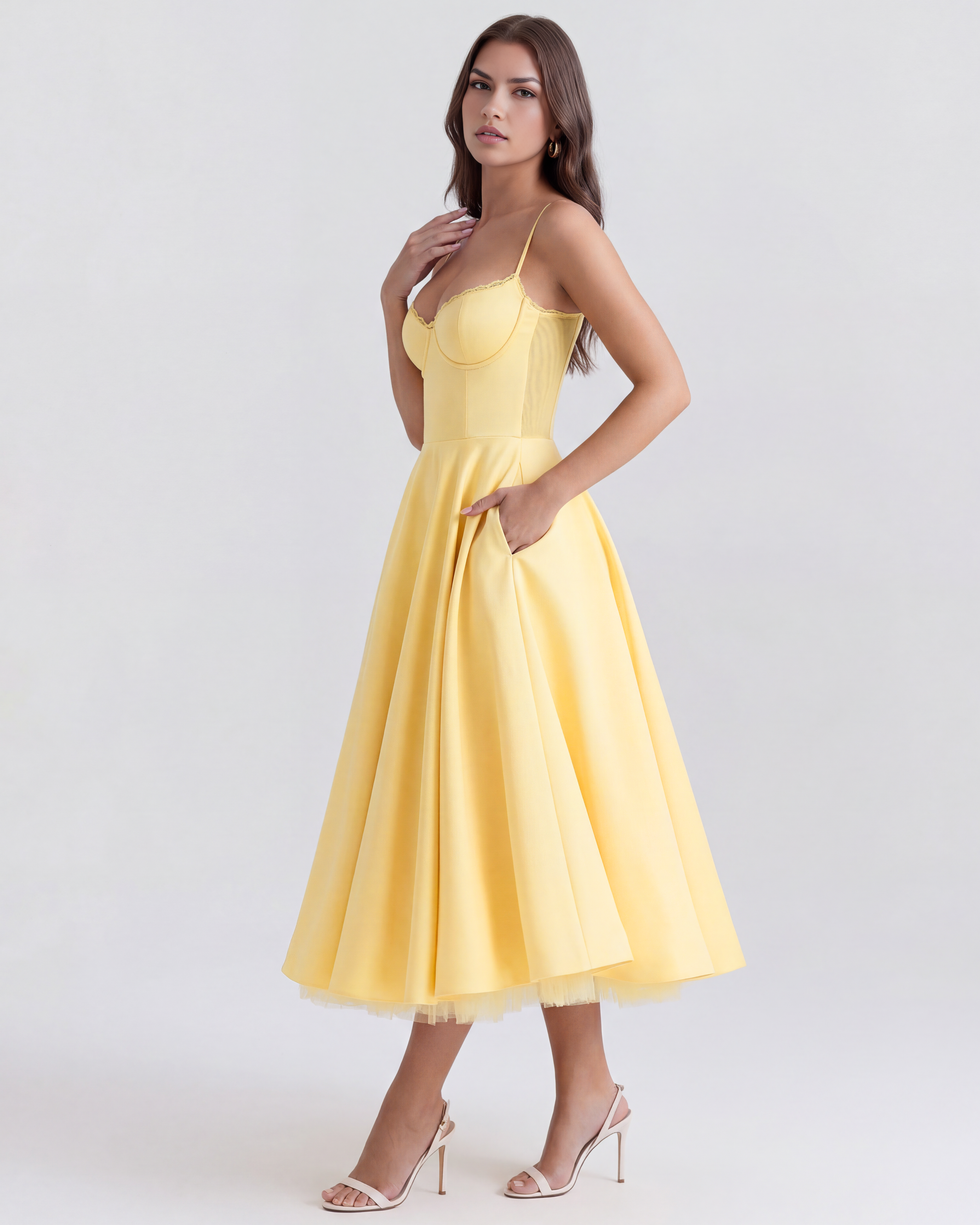 Selene | Midi Dress