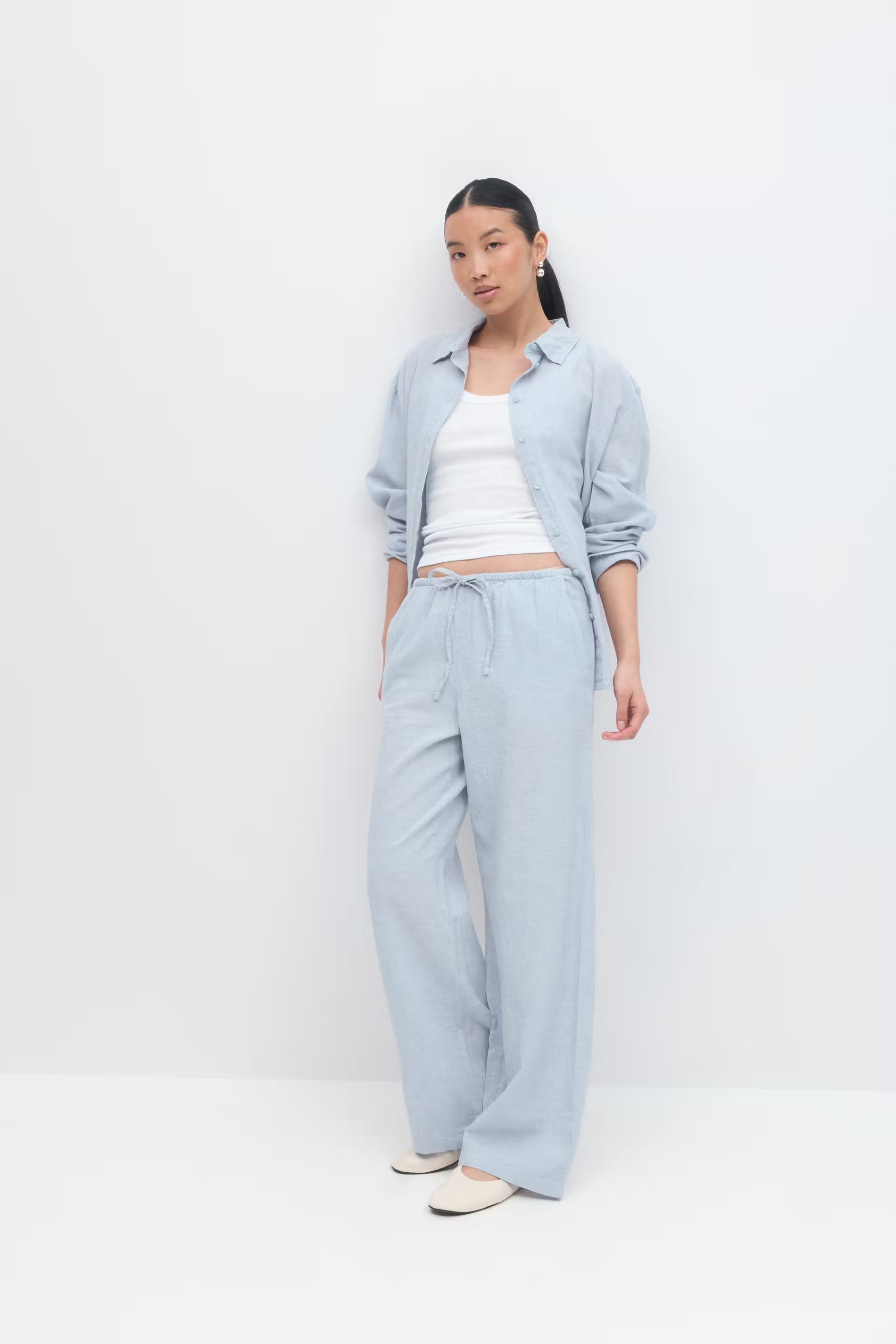 Linen blend shirt - Edel Essential