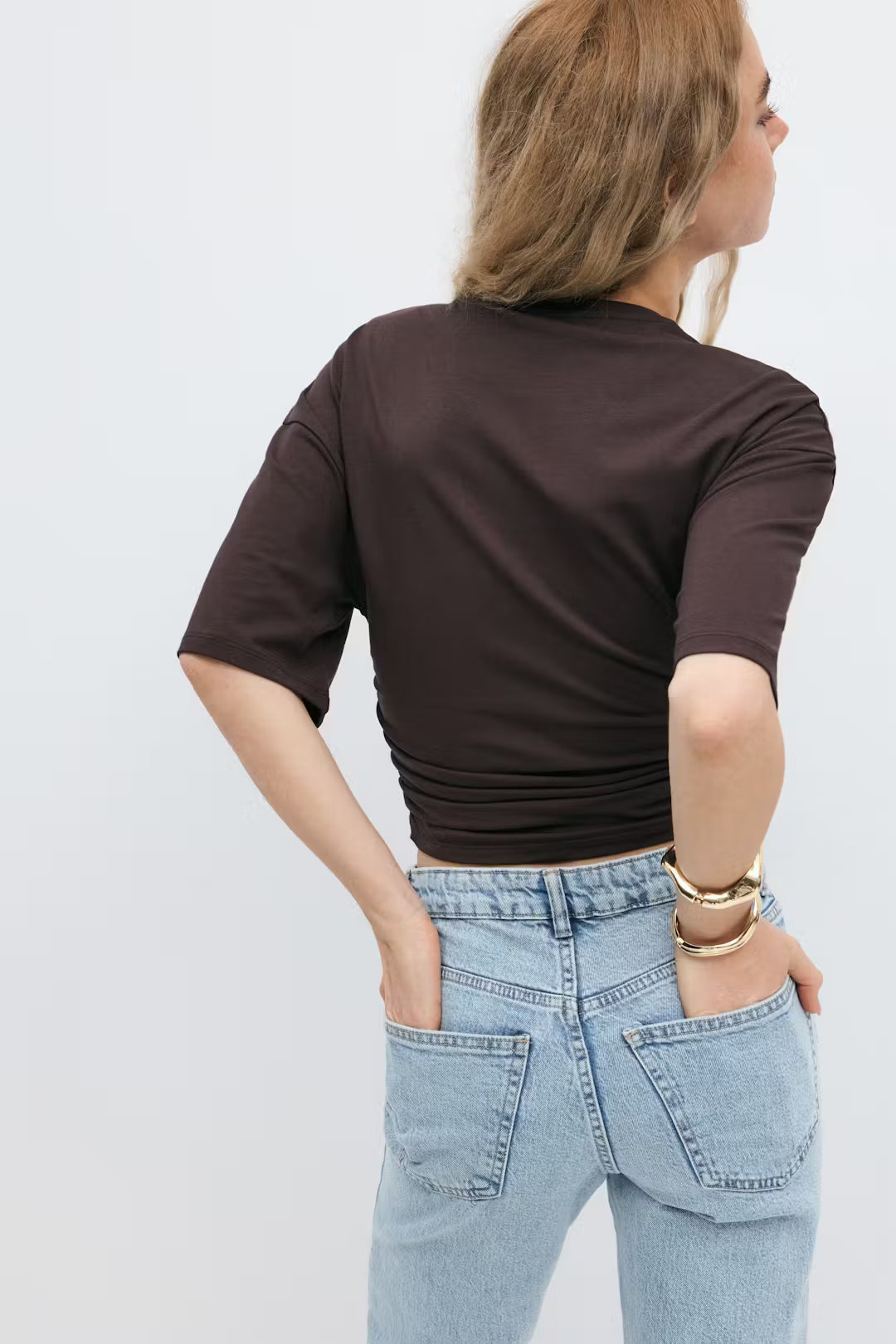 Celine Ruched Tee