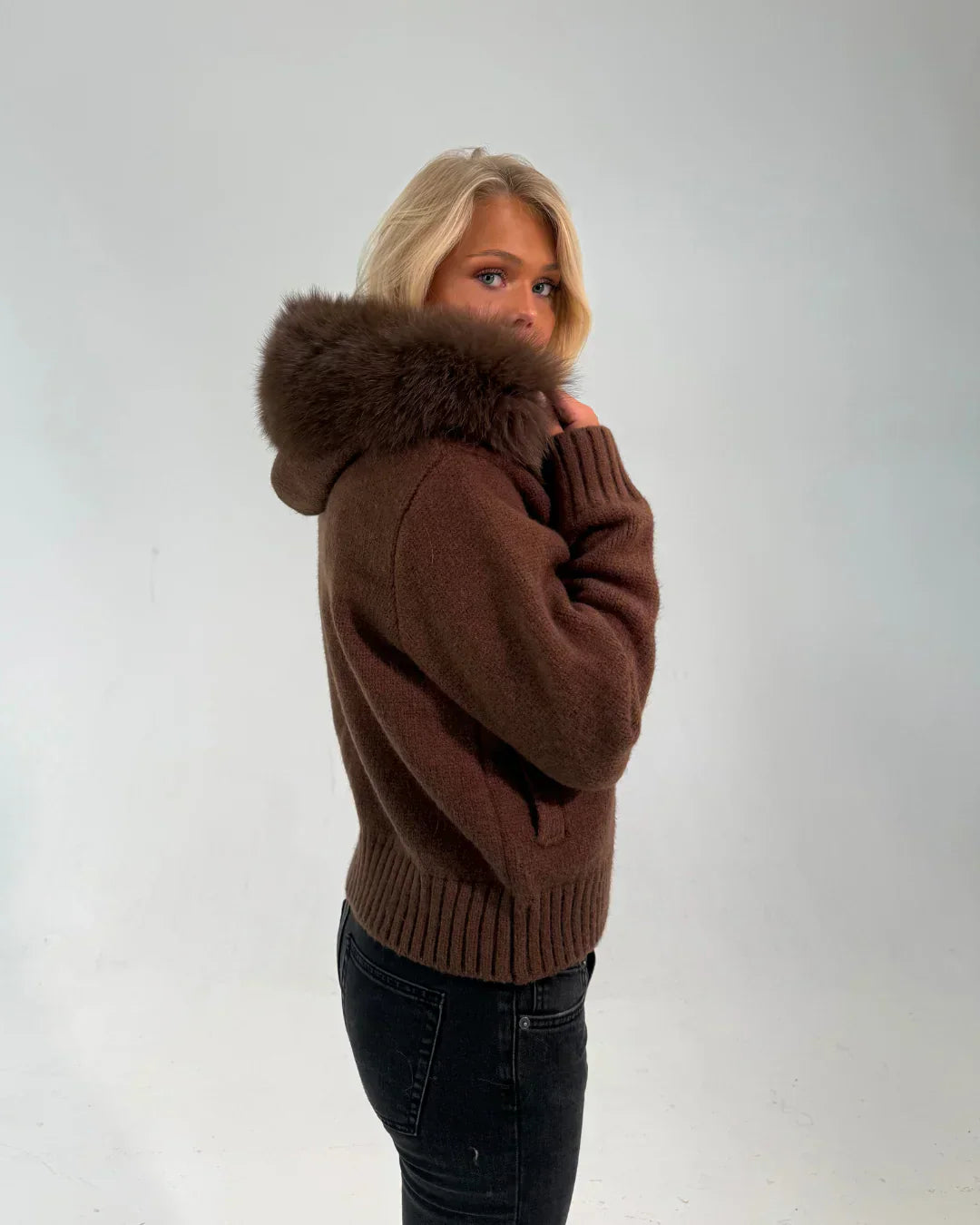 Verena Zipped Fur Jacket