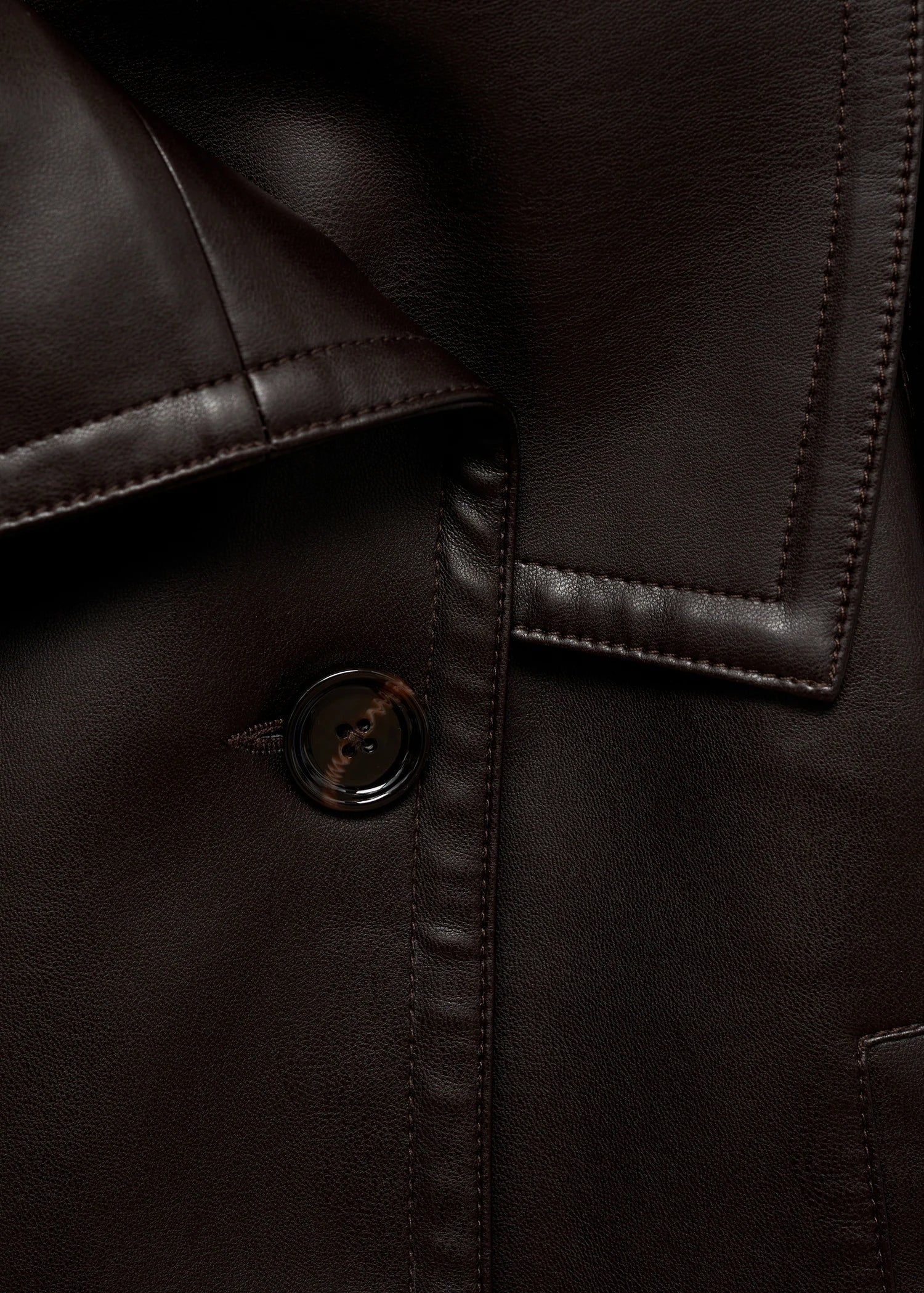 Lilith Leather Trenchcoat