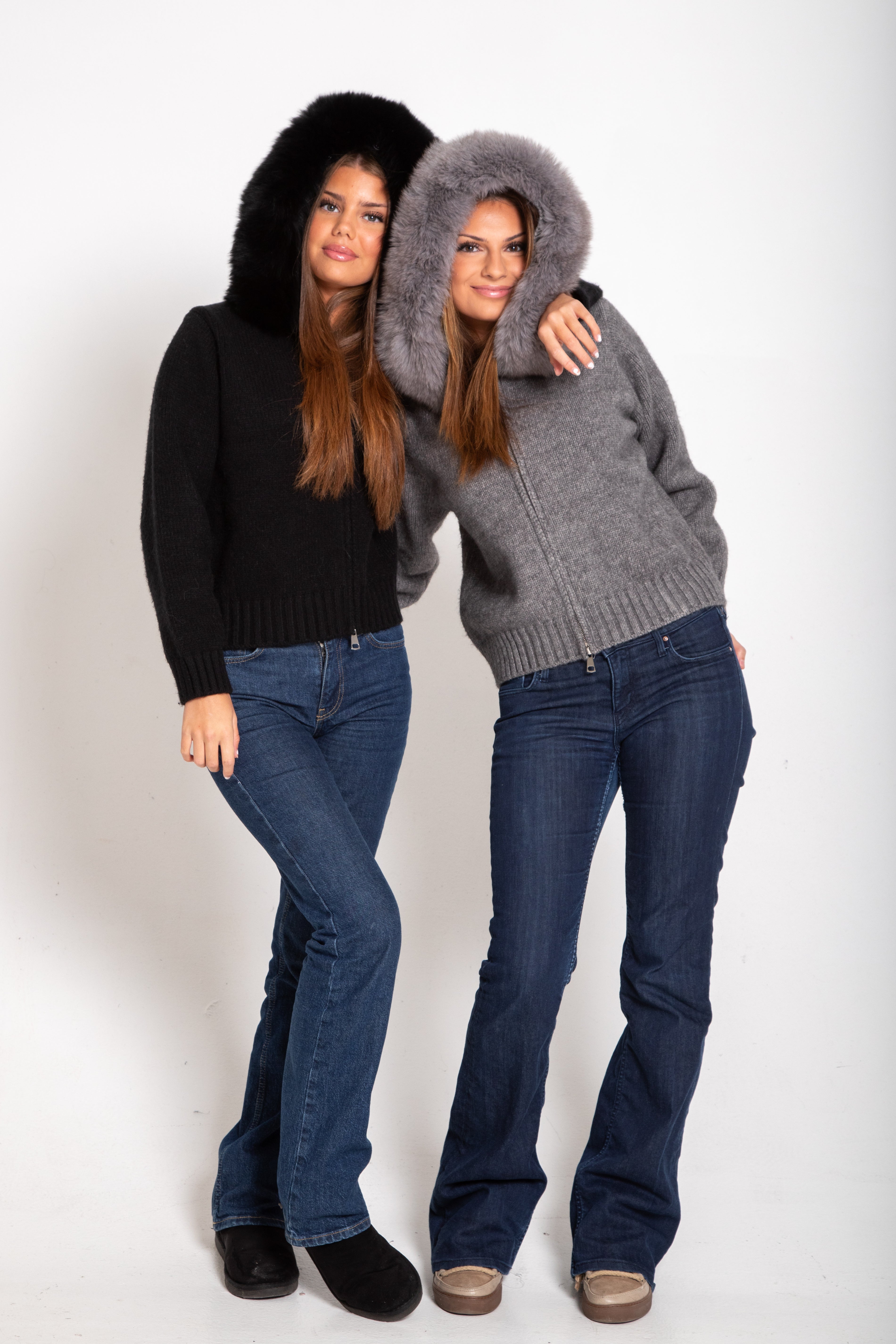 Verena Zipped Fur Jacket