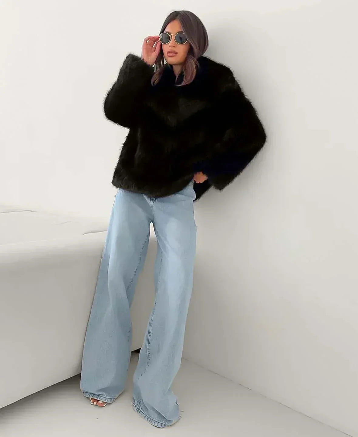Jessica Cozy Fur Coat