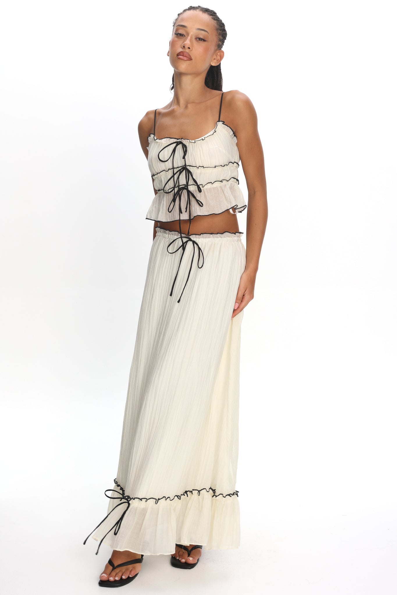 MAIDEN MAXI SKIRT