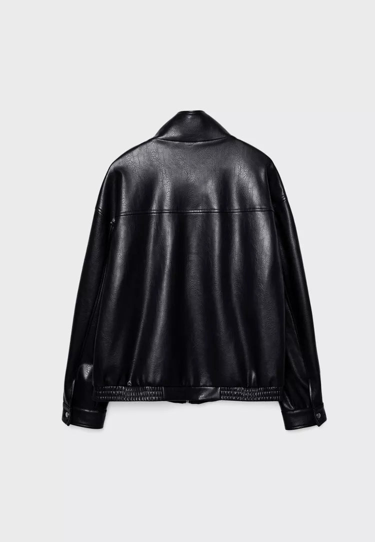Maeva Leather Effect Jacket