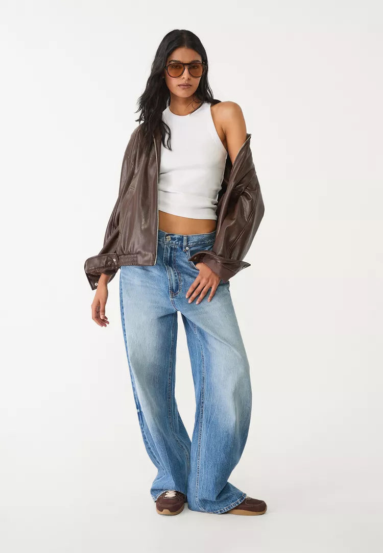 Maeva Leather Effect Jacket