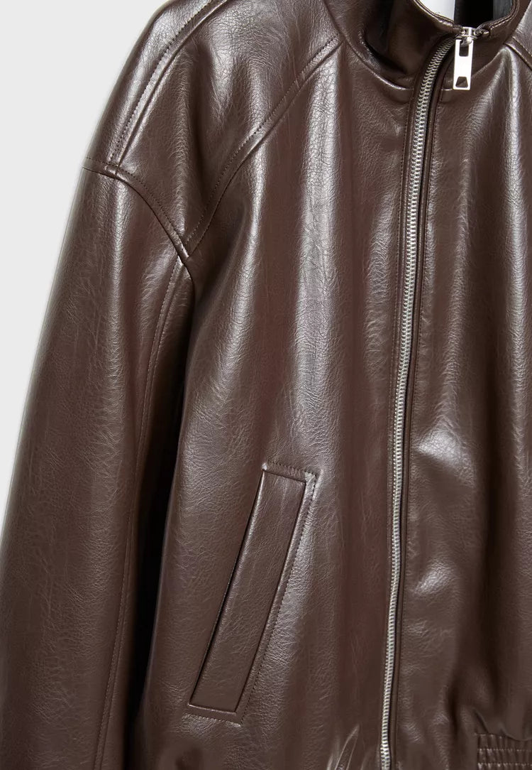 Maeva Leather Effect Jacket