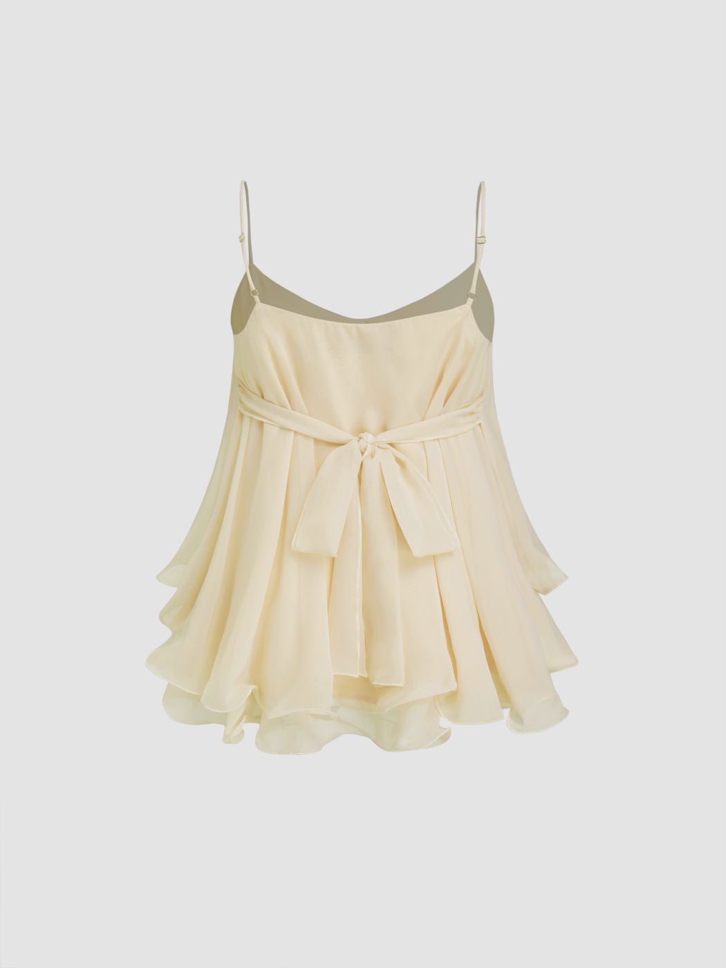 Arabella Ruffle mesh top