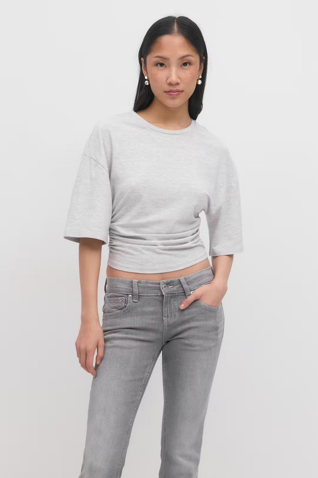 Celine Ruched Tee