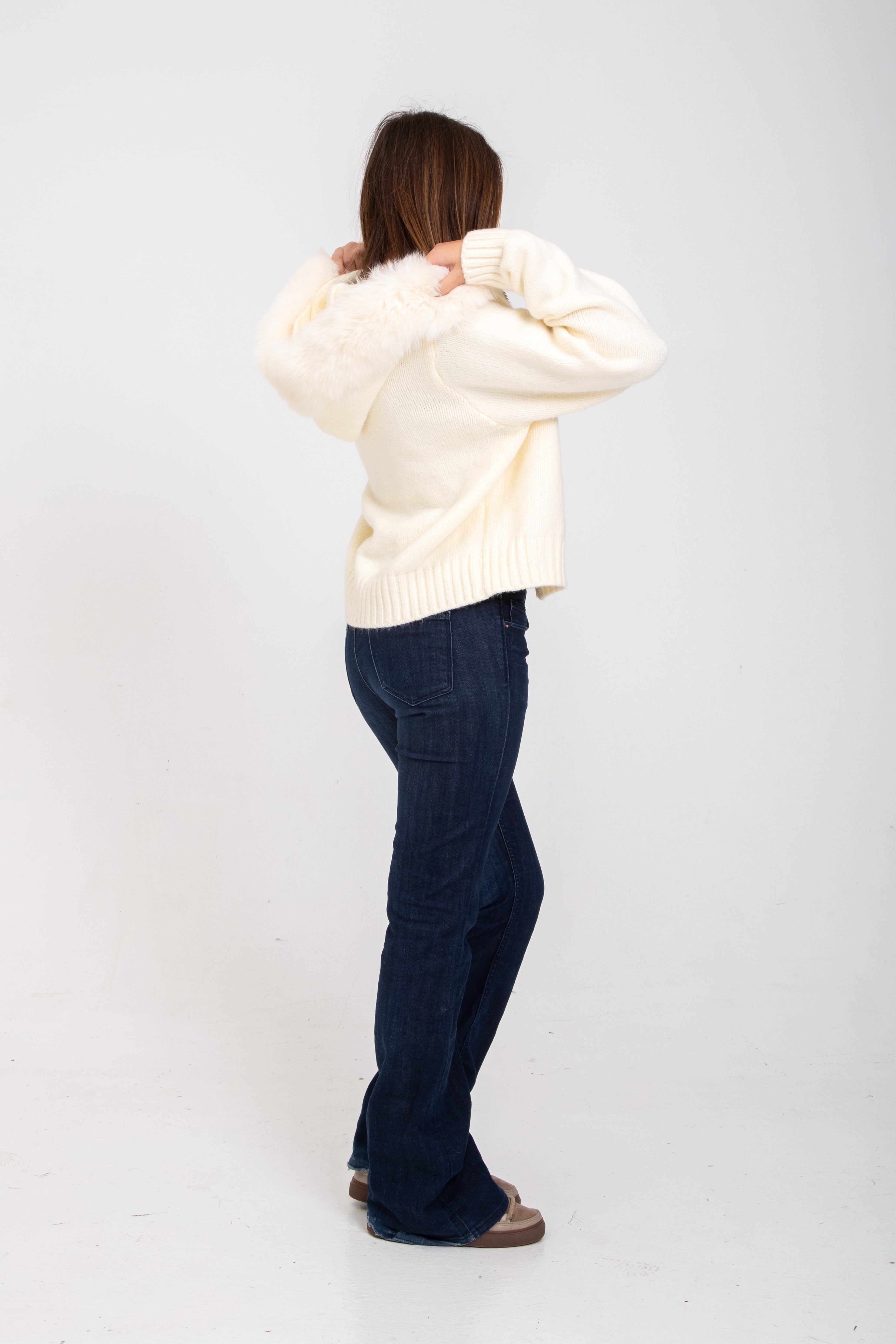 Verena Zipped Fur Jacket