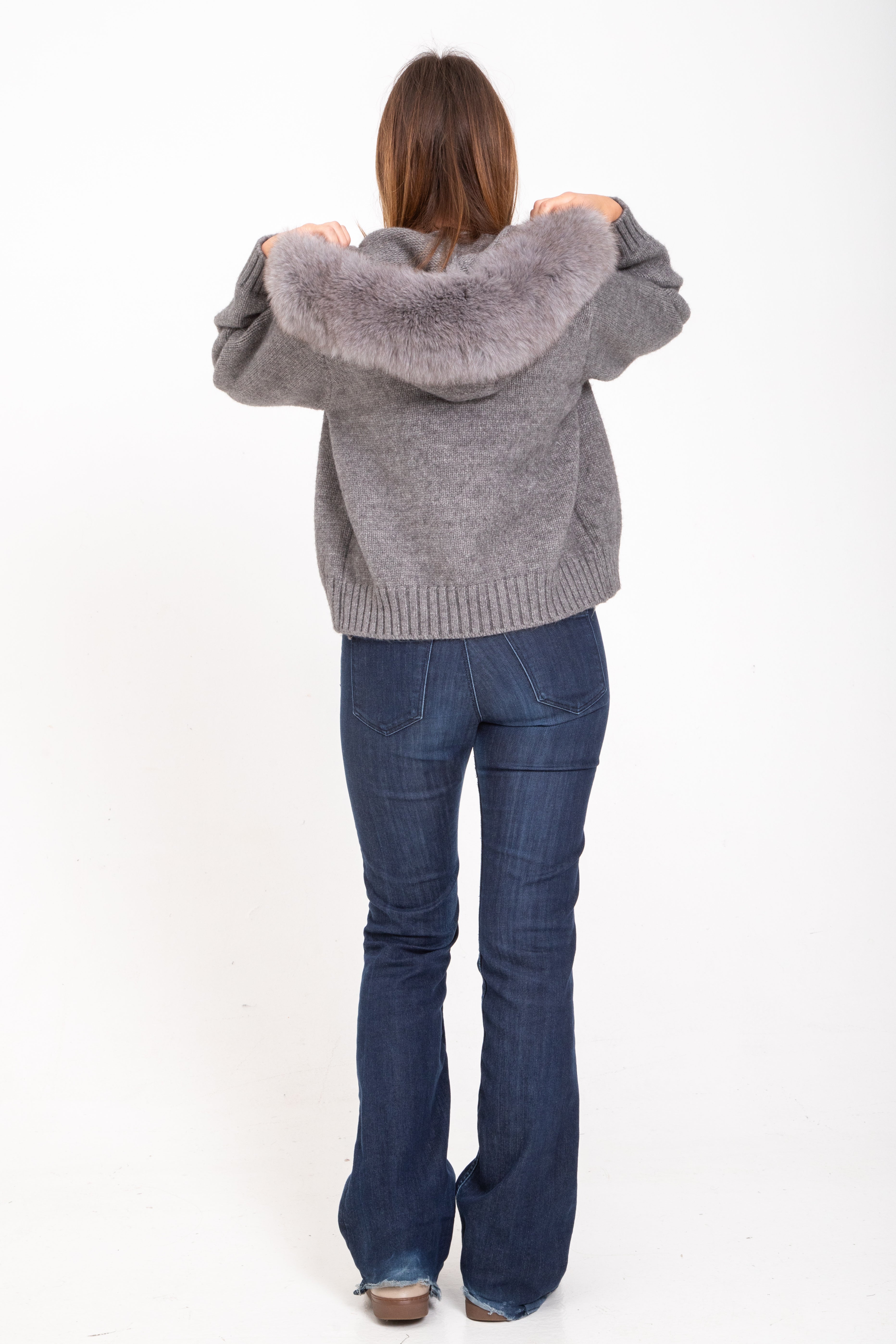 Verena Zipped Fur Jacket