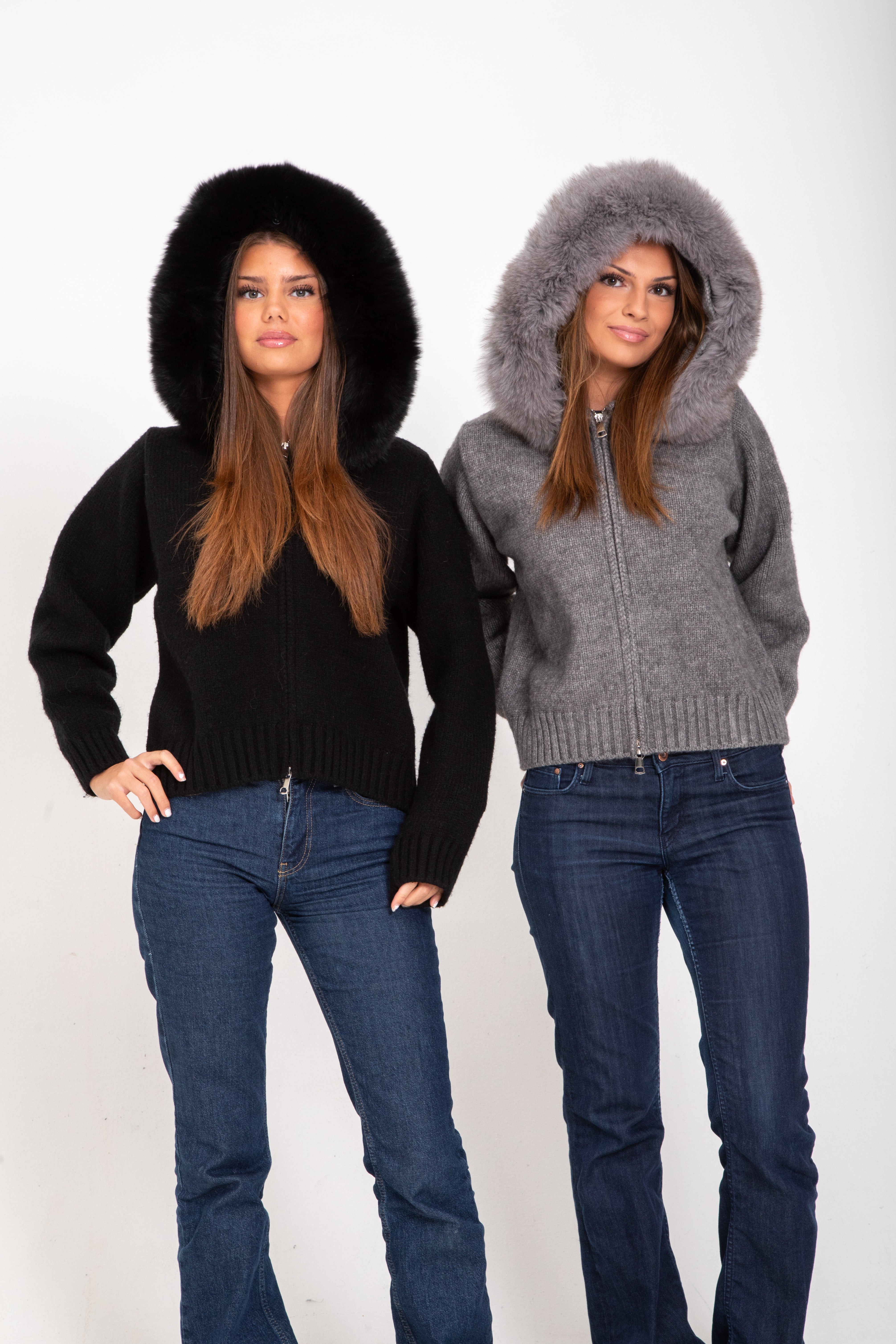 Verena Zipped Fur Jacket