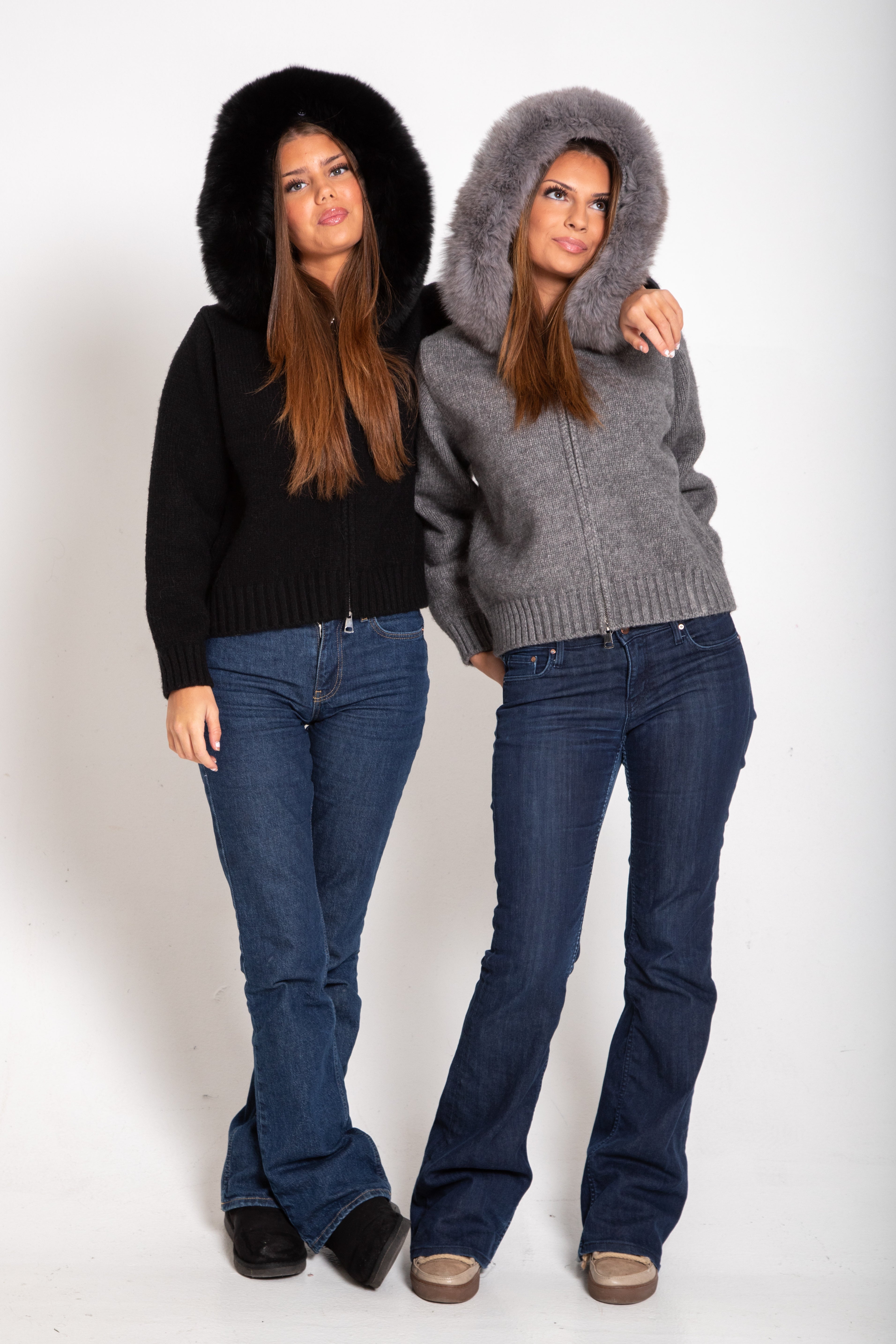 Verena Zipped Fur Jacket