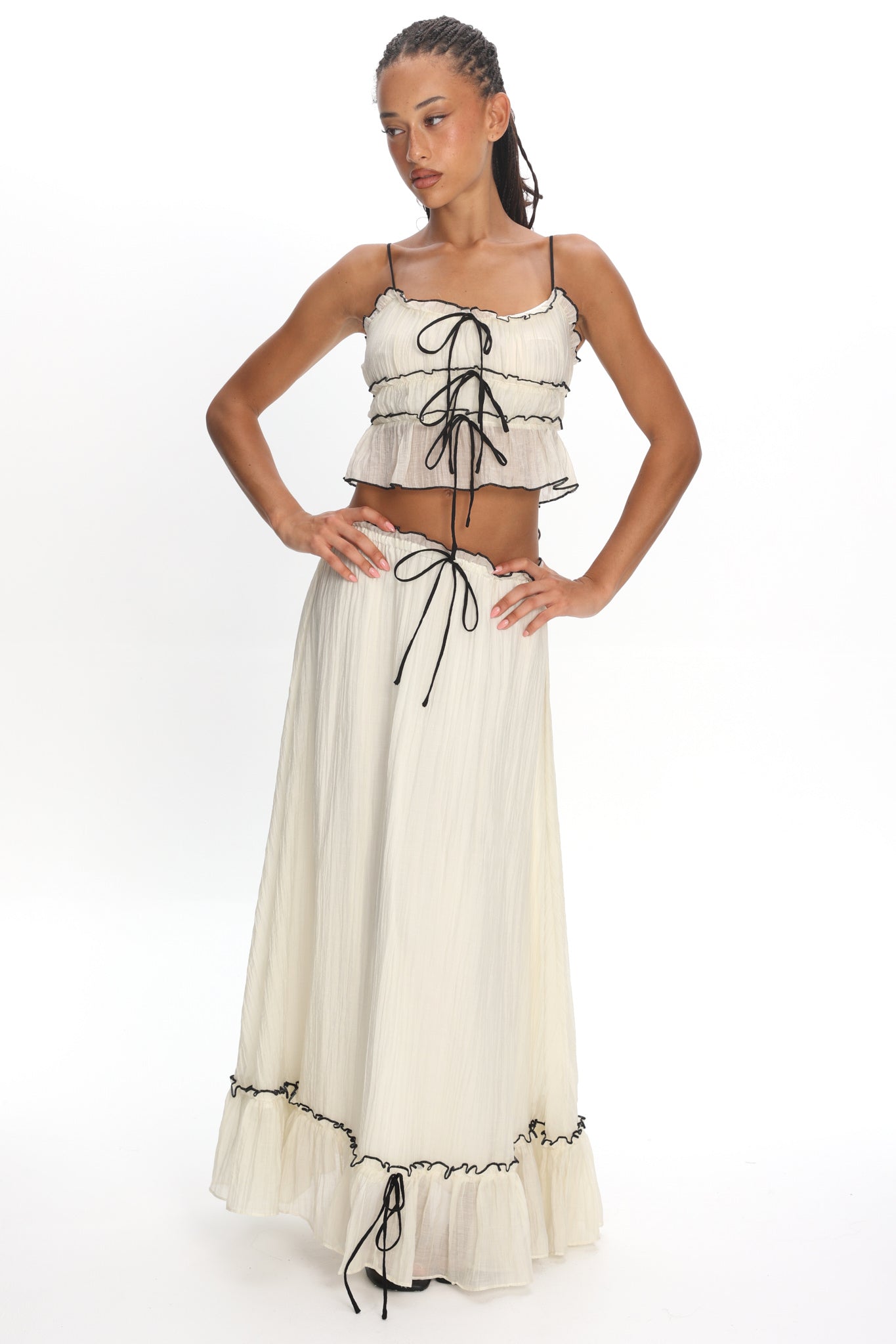 MAIDEN MAXI SKIRT