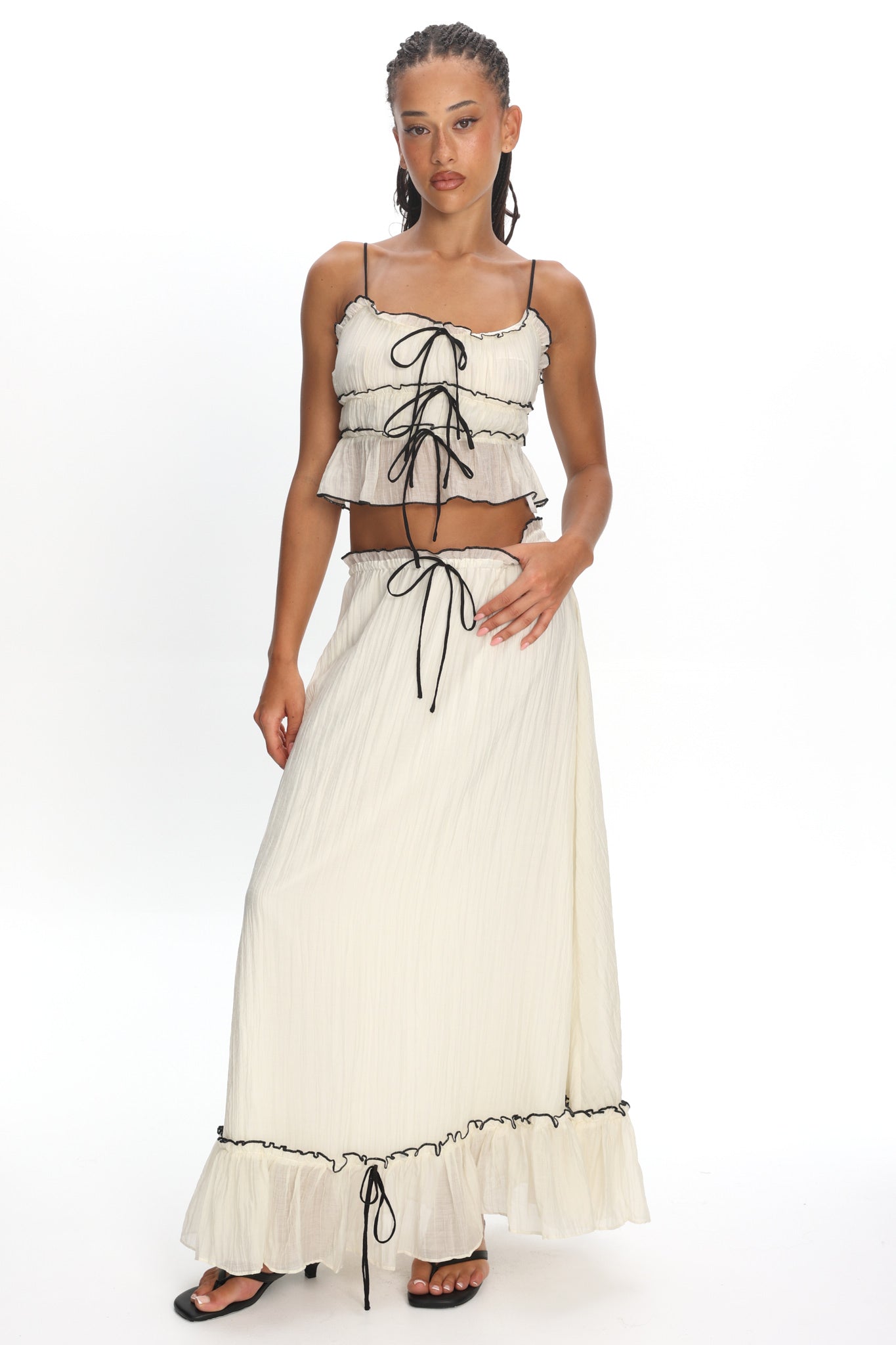 MAIDEN MAXI SKIRT