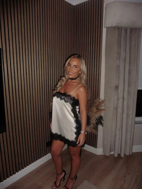 Maye Satin Mini Dress