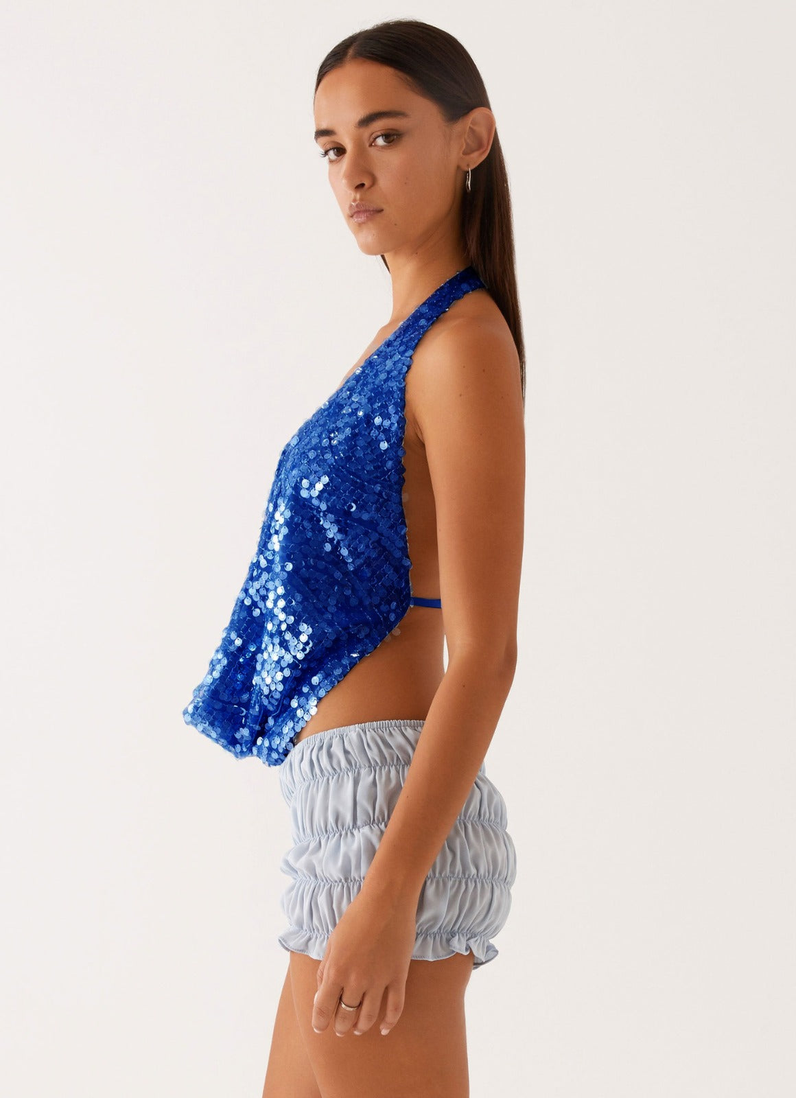 Brixton | Pearl Cowl Neck Halter Top