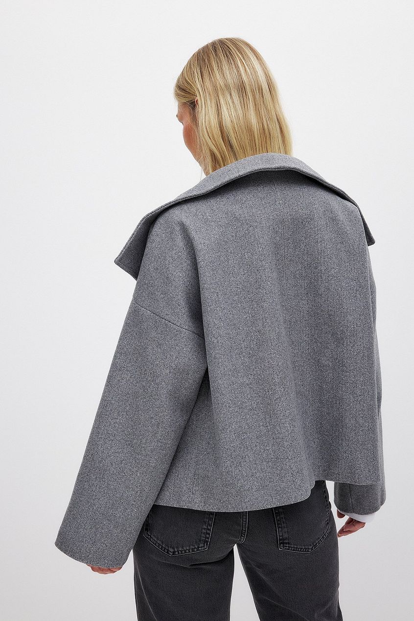 Clara Short Wool Coat